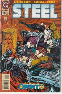 Steel #12 (1995)   Maxima appearance