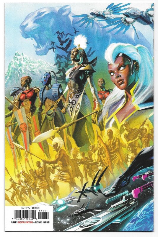 Black Panther #1 (01/22) Marvel Comics Alex Ross Cover Legacy #198