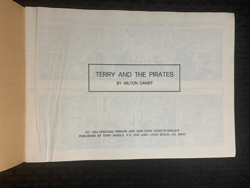 1983 TERRY AND THE PIRATES Raven Evermore? VG/FN 5.0 Milton Caniff Pacific Comic