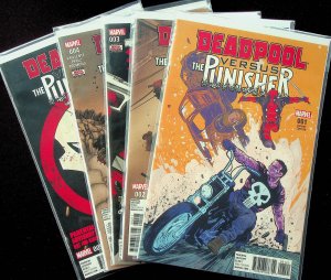 Deadpool vs. Punisher #1-5 (Apr-Jun 2017, Marvel) - Comic Set of 5 - Near Mint