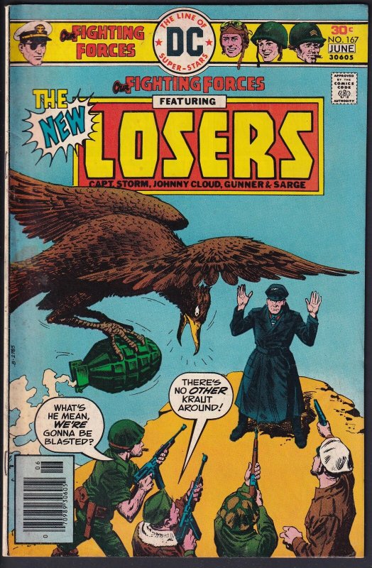 Our Fighting Forces 167 (1976) FN Bronze Age DC War Comics