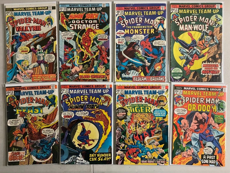Marvel Team-Up lot #6-46 Marvel 1st Ser. (average 4.0 VG) 34 diff (1973 to 1976)