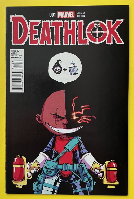 DEATHLOK 1 SKOTTIE YOUNG VARIANT COVER (2014) B4