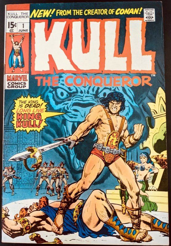 Kull the Conqueror #1. (Jun 1971, Marvel) VF