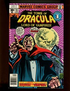 (1977) Tomb of Dracula #55 - KEY ISSUE! 1ST FULL APPEARANCE OF JANUS! (8.5/9.0)