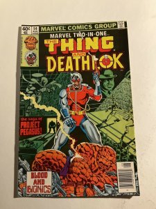 Marvel Two in One 54 Near Mint- 9.2 First Titania Marvel