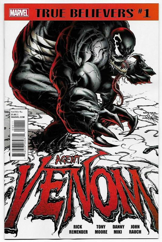 True Believers Agent Venom #1 (Marvel, 2018) NM