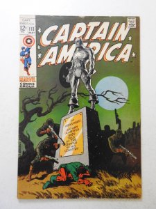 Captain America #113 (1969) VG Condition