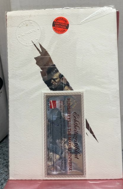 Punisher kills marvel universe museum edition 506/599