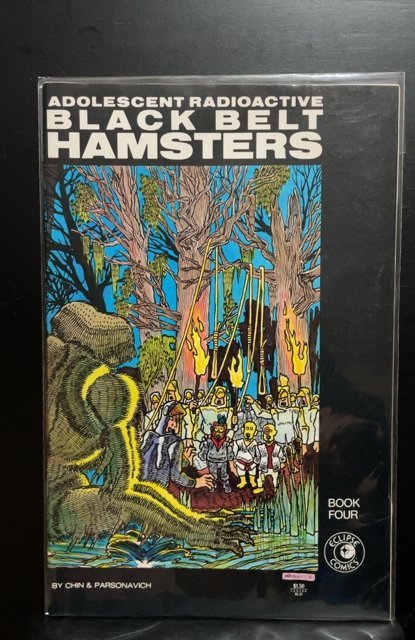 Adolescent Radioactive Black Belt Hamsters #4 (1986)