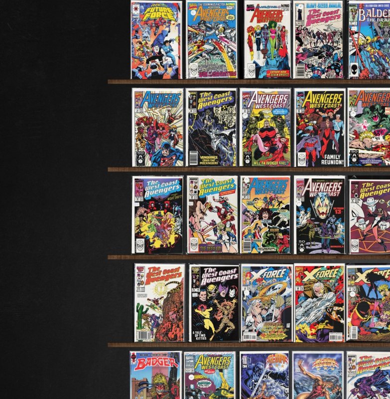 Huge Lot 160+ Comics with Green Arrow, West Coast Avengers & More!