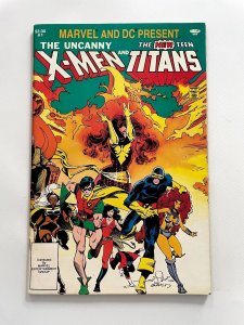 Marvel & DC Present # 1 NM Signed By Chris Claremont Comic Book X-Men 5 J885