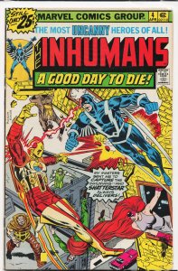 The Inhumans #4  (1976) Inhumans