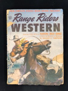 Range Riders Western #3 (1952) FR Featuring Steve Reeves