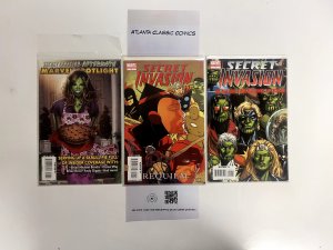 3 Secret Invasion Marvel Comic Books # 1 1 36 Avengers Defenders Thor 13 JS23