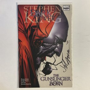 Stephen King Dark Tower Gunslinger Dborn 2 2007 Signed by Jim Califore Marvel VF