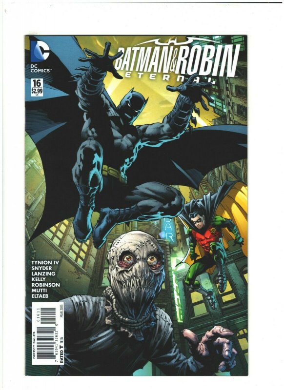 Batman & Robin Eternal #16 NM- 9.2 DC Comics 2016 Scott Snyder, Scarecrow app. 