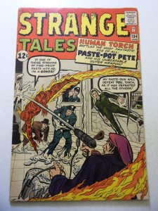 Strange Tales #104 (1963) GD/VG Condition tape residue fc, moisture stains