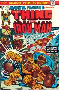 Marvel Feature #12 The Thing & Iron Man (1973) Nice