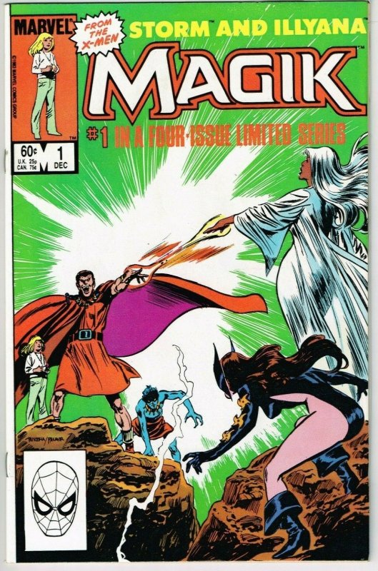 Magik #1 (1983) - 8.5 VF+ *Little Girl Lost*