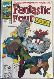 Fantastic Four #348 (1991) Hulk & Wolverine & Spiderman