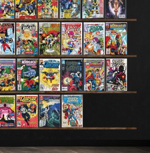 Huge Lot 150+ Comics with Cable, Silver Surfer, Quasar & More!