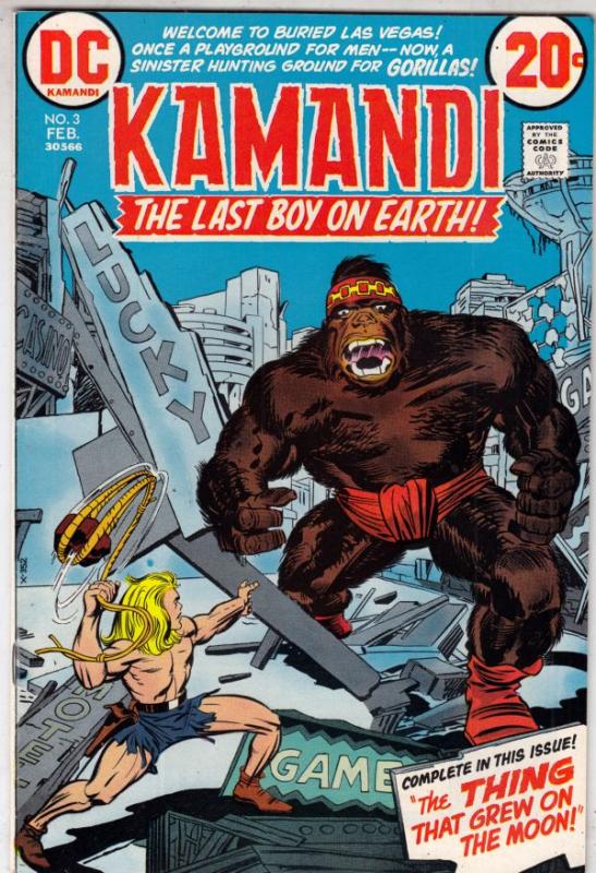 Kamandi the Last Boy on Earth #3 (Feb-73) NM- High-Grade Kamandi