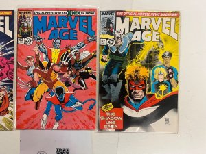 3 Marvel Age Marvel Comic Books # 62 63 64 Avengers Thor Wolverine 88 JS54