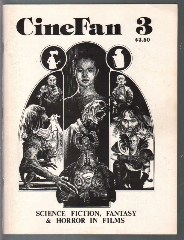 CineFan #3-Winter 1984-sci-fi-horror-fantasy-ET-Superman-HP Lovecraft-VF