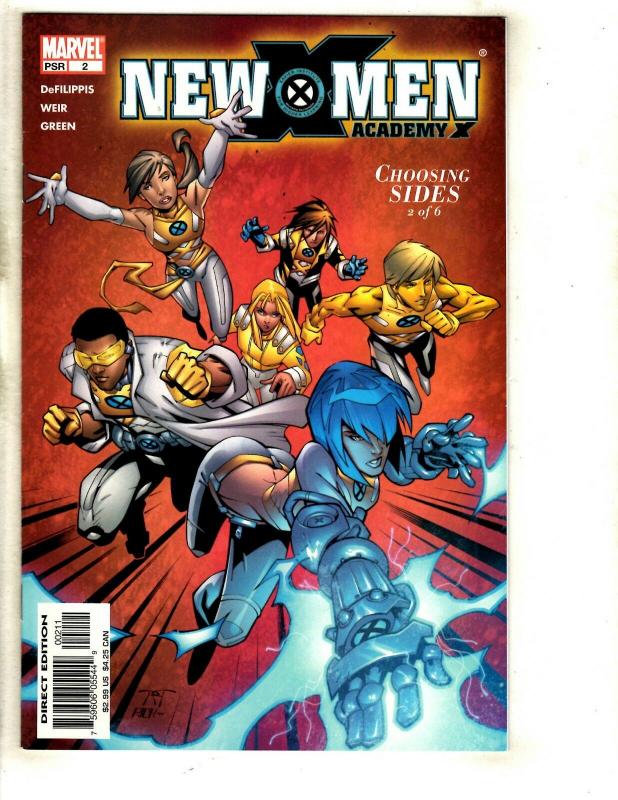 8 New X-Men Academy X Marvel Comics # 1 2 3 4 5 7 8 9 Elixir Icarus Surge MF7