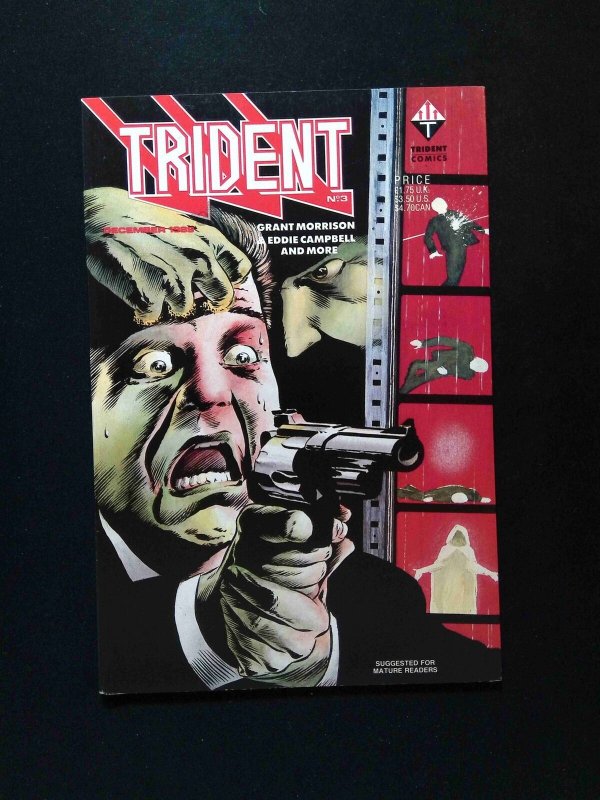 Trident #3  TRIDENT Comics 1989 VF+