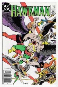 Hawkman #11 Newsstand Edition (1987)