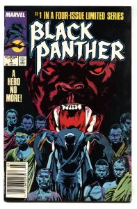 BLACK PANTHER #1 comic book 1988-Marvel-First issue Newsstand