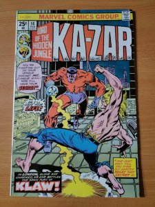 Ka-Zar #14 ~ NEAR MINT NM ~ 1976 Marvel Comics