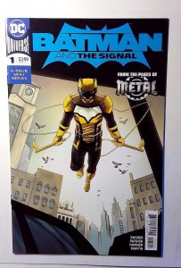 Batman and the Signal #1 B (2018) DC Comics 9.4 NM Var Sideways 1st Print Comic