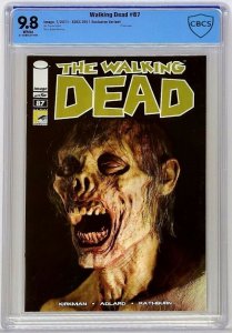 Walking Dead 87 Image 2007 CBCS 9.8 SDCC Sand Diego Convention Edition Photo Cvr