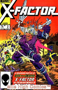 X-FACTOR (1986 Series)  (ORIGINAL X-MEN) #2 Very Good Comics Book 