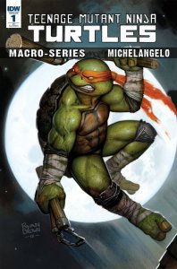 TMNT Macroseries #2 1:10 Brown Variant IDW 2018 EB226