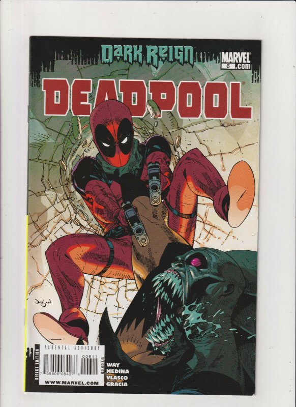 Deadpool #6 VF+ 8.5 Marvel Comics 2009 X-Men,Wade Wilson, Dark Reign 759606064076