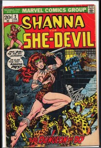 Shanna the She-Devil #2 (1973) Shanna the She-Devil