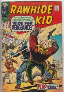 Rawhide Kid #65 (Aug-68) FN Mid-Grade Rawhide Kid