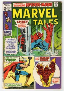 Marvel Tales #26 VINTAGE 1970 Marvel Comics Reprints Spiderman 33 