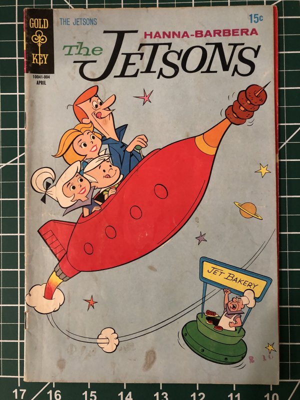 Jetsons #16, 21, 34, 35 Gold Key issues Fair condition