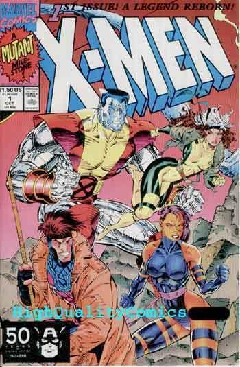 X-MEN 1,NM+, Gambit Rogue cv,1991, unread copy, Wolverine, more in store