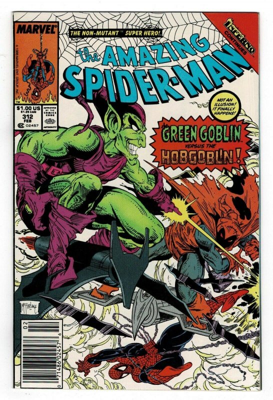 Amazing Spiderman 312   Spiderman vs Green Goblin   Newsstand   McFarlane