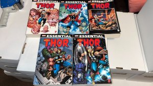 Marvel Essential Thor Vol 3 4 5 6 7 Complete Set Softcover TPB Reps 137-271