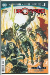 AQUAMAN JUSTICE LEAGUE DROWNED EARTH (2018 DC) #1 CVR A FRANCIS MANAPUL