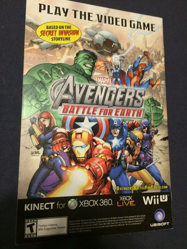 Uncanny Avengers #1 NM (2012) Marvel Now Captain America Thor X-Men (2)