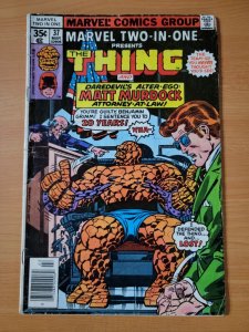 Marvel Two-In-One #37 ~ VERY GOOD VG ~ 1978 Marvel Comics