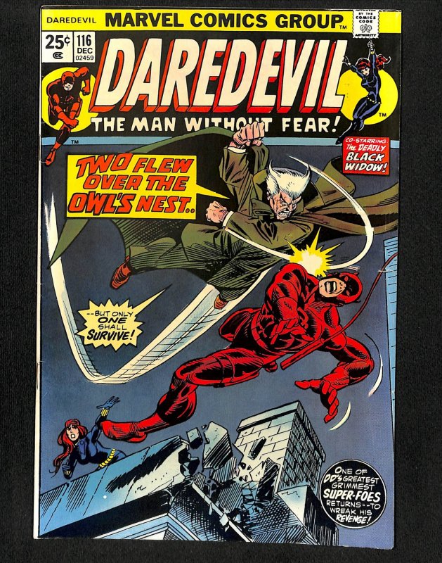 Daredevil #116 Owl!